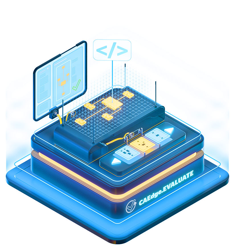 CAEdge Evaluate Icon