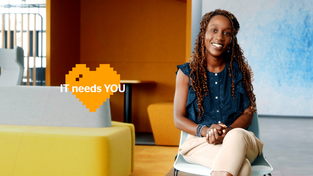 Shooted for the IT Needs You Campaign by HR Communications GER, Nov 2022 

Attention: Requests for further use must me made to protagonists and approved by them! 
In addition, notice must go to the protagonist before publications in order to enable a contradiction!