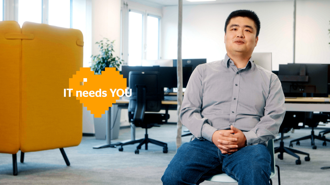 Shooted for the IT Needs You Campaign by HR Communications GER, Nov 2022 

Attention: Requests for further use must me made to protagonists and approved by them! 
In addition, notice must go to the protagonist before publications in order to enable a contradiction!