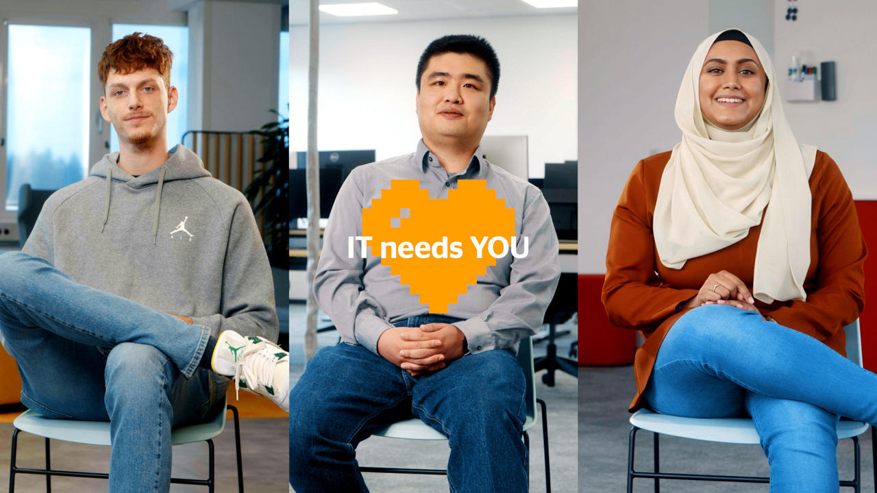 Shooted for the IT Needs You Campaign by HR Communications GER, Nov 2022 

Attention: Requests for further use must me made to protagonists and approved by them! 
In addition, notice must go to the protagonist before publications in order to enable a contradiction!
