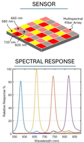 Here, the sensors and their spectral response is explained. 