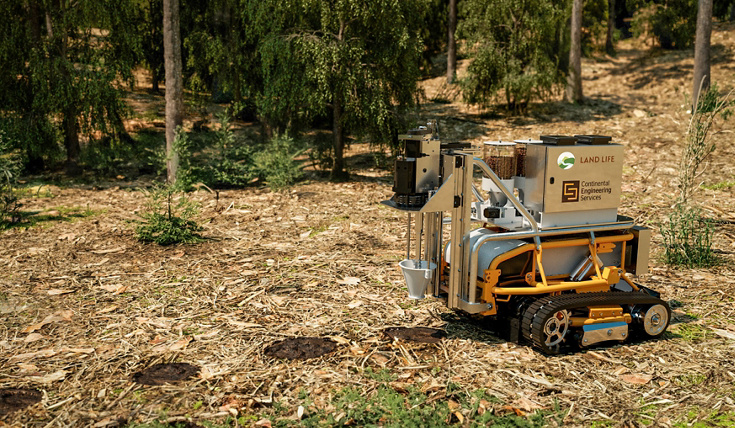 CES LandLife Tree Seeding Robot