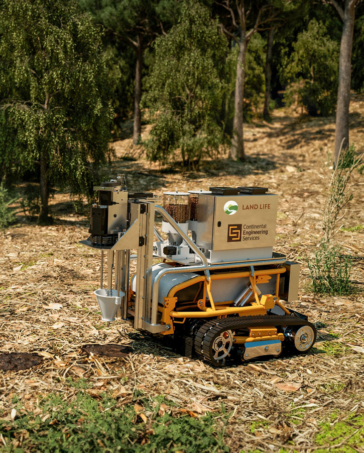 CES LandLife Tree Seeding Robot