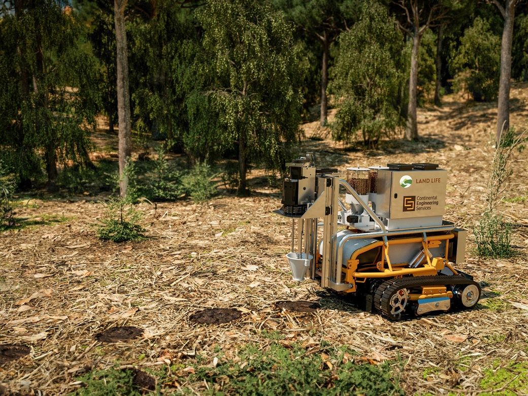 CES LandLife Tree Seeding Robot