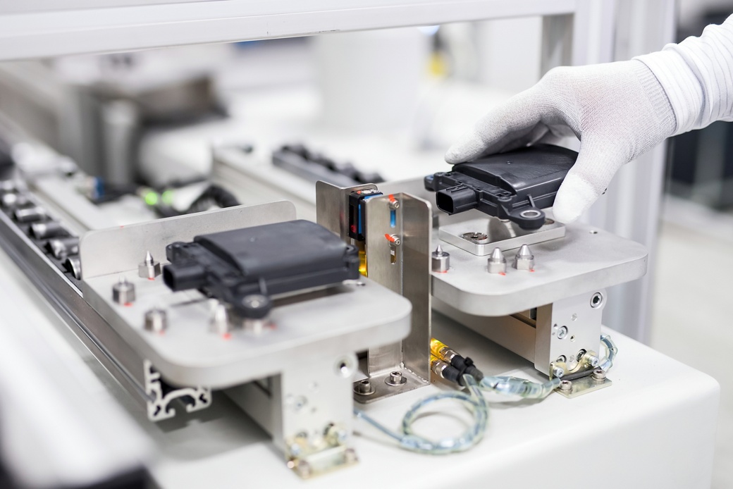 Produktion der Conti Temic microelectronic GmbH, aufgenommen am 01.03.18 in Ingolstadt.

Fotograf: Joerg Koch
Copyright: Continental AG