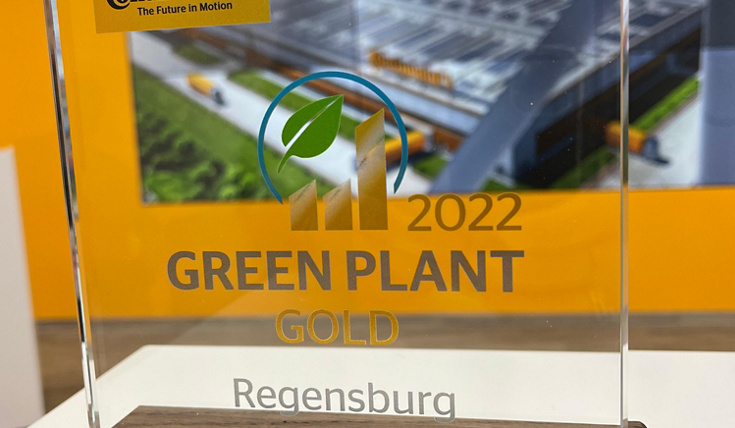 Regensburg Gold Green Plant Award