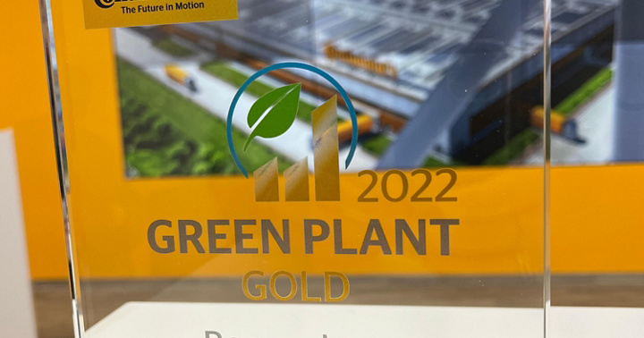 Regensburg Gold Green Plant Award