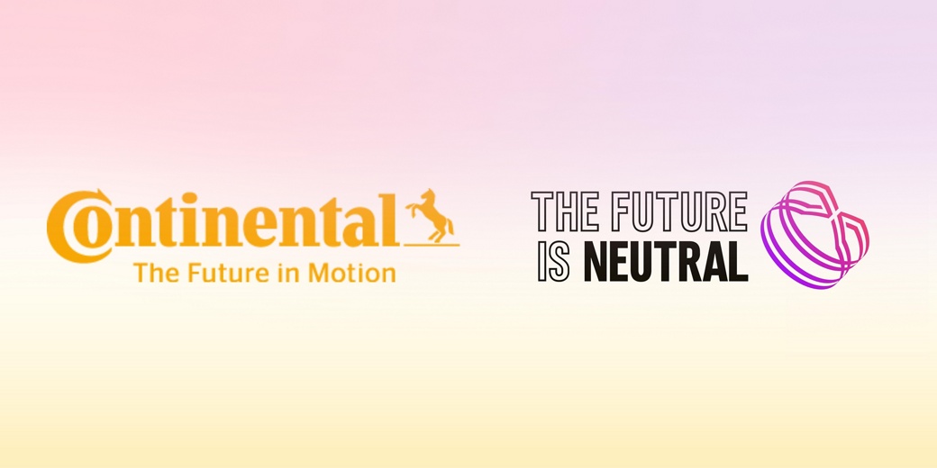 Image of the logos of Continental and The Future is Neutral