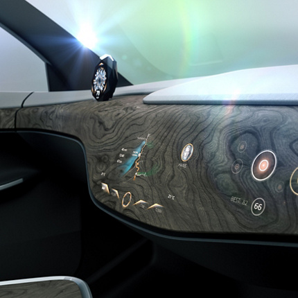 IF Design Award Luxury Minimalism Concept Infotainment